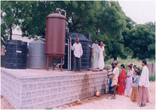 Fluoride treatment Plant